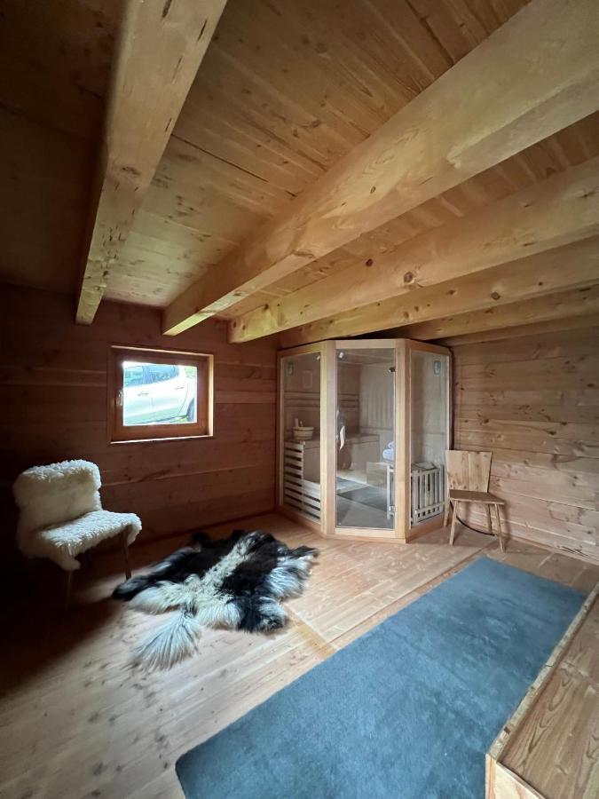 Chalet Biene - Swiss Alp Chalet With Sauna And Jacuzzi Ulrichen Kültér fotó